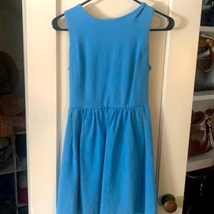 Blue JCrew dress